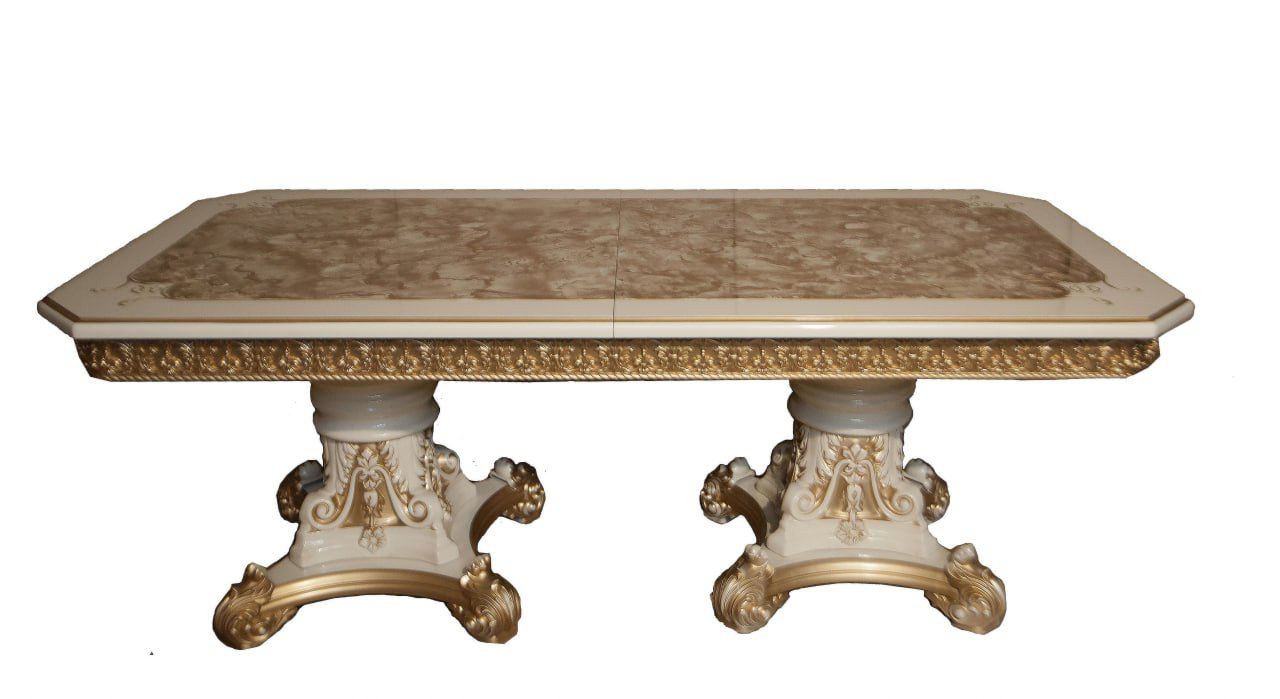 Стол обеденный "Джоконда" крем прям. 200(240)х110